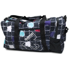 BURTON BOOTHAUS BAG MEDIUM BLACK WATERCOLOR SQUARE画像