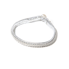 saami crafts BLACELET(metallic SILVER-03)シルバー AZ001-METALLIC画像