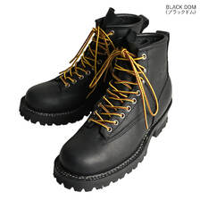 WHITE'S BOOTS Smoke Jumper 6&Prime;(Lace-to-toe) BLACK DOM画像