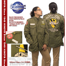 Buzz Rickson's COAT MEN'S.FIELD. M-65 W/PATCH&EMB'D 「EAGLE DUST OFF」 BR12020画像