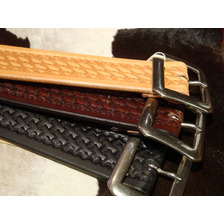 RAINBOW COUNTRY レザーカービングベルト画像