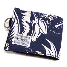 HEADPORTER x BEDWIN ALOHA ウォレット NAVY画像