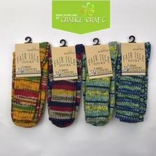 GRANGE CRAFT ウール フェアアイルソックス画像