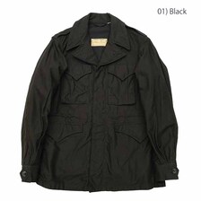 Buzz Rickson's WILLIAM GIBSON COLLECTION BLACK M-43 FIELD JACKET SLENDER BR12121画像
