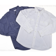 Two Moon Lot.721シャンブレーワークシャツ画像