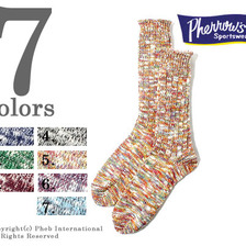 Pherrow's ネップミックスソックス 10F-COMFY SOX画像