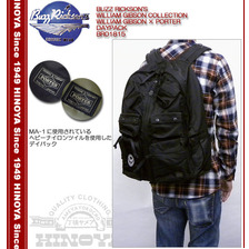 Buzz Rickson's &times; PORTER WILLIAM GIBSON COLLECTION DAYPACK BR01815画像