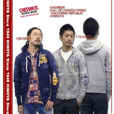 CHESWICK FULL ZIP HOODED PARKA 「CALIFORNIA REPUBLIC」 CH65073画像