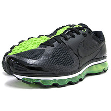 NIKE AIR MAX+ 2010 Black/Electric Green EX 386368-010画像