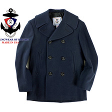 STERLINGWEAR OF BOSTON M24 NAVIGATOR PEACOAT NAVY画像
