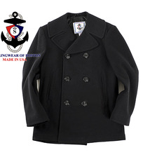 STERLINGWEAR OF BOSTON M24 NAVIGATOR PEACOAT BLACK画像