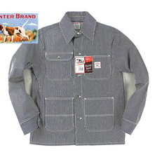 POINTER LOT48 HICKORY STRIPE CHORE COAT画像