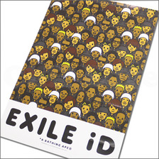 A BATHING APE x EXILE iD モノグラム ポスター MULTI画像