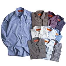 REDKAP INDUSTRIAL STRIPE WORK SHIRT画像