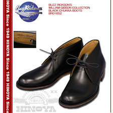 Buzz Rickson's WILLIAM GIBSON COLLECTION BLACK CHUKKA BOOTS BR01652画像