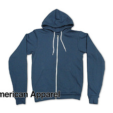 American Apparel F497 Flex Fleece Zip Hoody画像