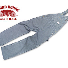 ROUND HOUSE #45 STRIPE CARPENTER OVERALL画像