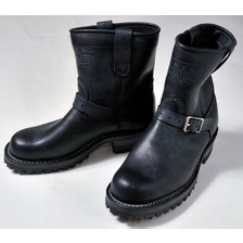 VIBERG BOOTS 8&Prime;SHORTSHIFT #87 BLACK SMOOTH画像