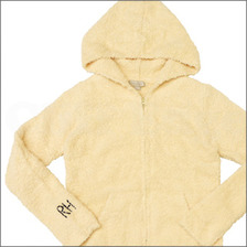 Barefoot Dreams for RonHerman フリースZIPロング パーカー YELLOW画像