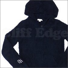 Barefoot Dreams for RonHerman フリースZIPロング パーカー NAVY画像