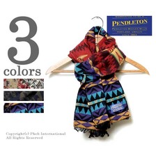 PENDLETON ジャガードマフラー AB333画像