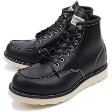 CEDAR CREST &times; ATMOS MOC TOE BOOTS BLACK LEATHER&times; atmos画像