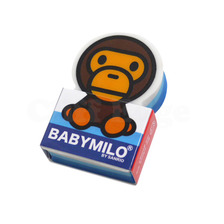 A BATHING APE BABY MILO by SANRIO MILO FACE 字消し BLUE画像