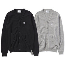 STUSSY &times; BAPE Origin Wool Cardigan 30周年記念 コラボ画像
