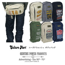 CultureMart ユーズドウォッシュ ボディバッグ 100942画像