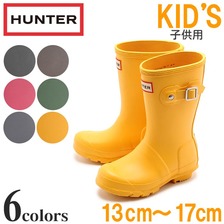 HUNTER ORIGINAL RUBBER BOOTS KIDS W23500画像