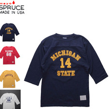 mayo SPRUCE フットボール Tシャツ メンズ画像