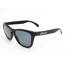 OAKLEY FROGSKINS Polished Black/Grey Polarized画像