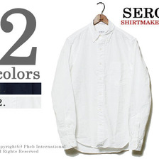 SERO カナダ製' 50'sブロードクロスボタンダウンシャツ WHITE SER-001CS-06画像