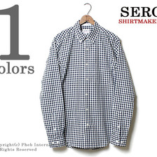SERO 60'sギンガムボタンダウンシャツ SR-01GC画像