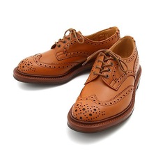 Tricker's WING TIP SHOES RIDGEWAY SOLE BROWN 5633-CSHADE画像