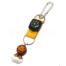A BATHING APE BABY MILO by SANRIO コンパスキーホルダー BROWN画像