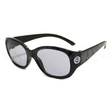 A BATHING APE BABY MILO by SANRIO キッズサングラス BLACK画像