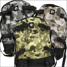A BATHING APE ABC CAMO バックパック画像