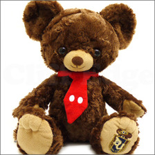 Disney UniBEARsity モカプラッシュ BROWN画像