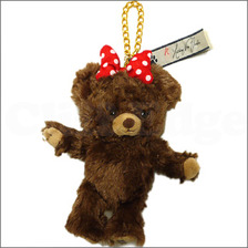 Disney UniBEARsity プリンキーチェーン BROWN画像