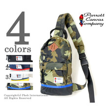 PARROTT CANVAS アメリカ製ナイロンボディバッグ PC10-16画像