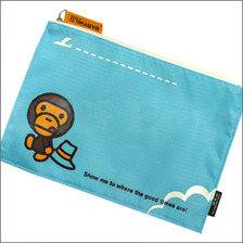 A BATHING APE BABY MILO by SANRIO フラットケース BLUE画像