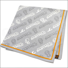 A BATHING APE BABY MILO by SANRIO バンダナ GRAY画像