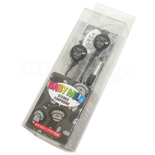 A BATHING APE MILO イヤホン BLACK画像