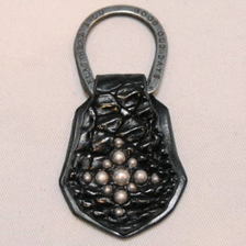THE FLAT HEAD STOCKBURG STUDS CROCODILE KEYHOLDER SK-06画像