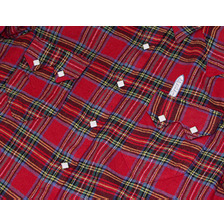 ROCKMOUNT SP648 L/S フランネル ウエスタンシャツ レッド画像