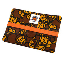 A BATHING APE BAPE KIDS ALL BABY MILO ティッシュケース BROWN画像