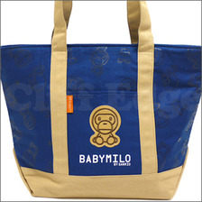 A BATHING APE BABY MILO by SANRIO 保冷トートバッグ BLUE画像