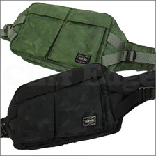 A BATHING APE x PORTER JACQUARD CAMO HIP BAG画像