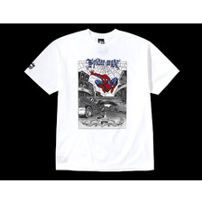 STUSSY &times; MARVEL COMICS &times; Mr. CARTOON Spiderman S/S Tee トリプルコラボ 3902167画像